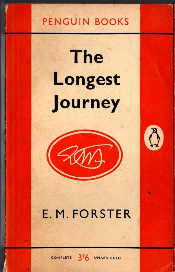 E.M. Forster  THE LONGEST JOURNEY front book cover image