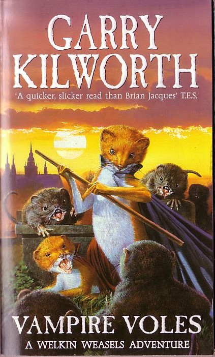 Garry Kilworth  VAMPIRE VOLES front book cover image