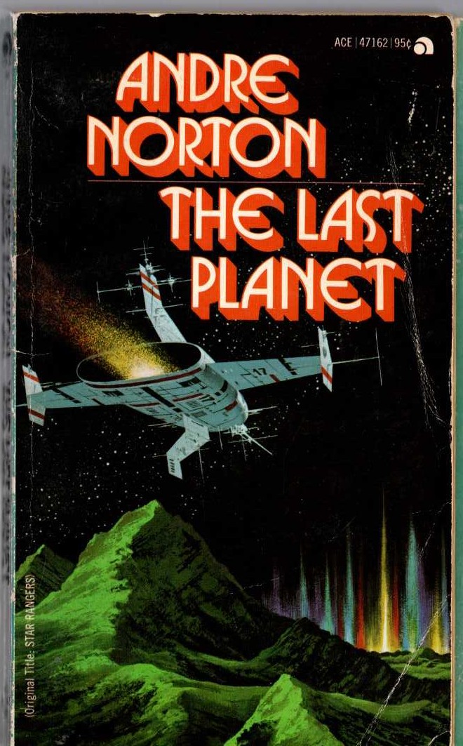 Andre Norton  THE LAST PLANET front book cover image