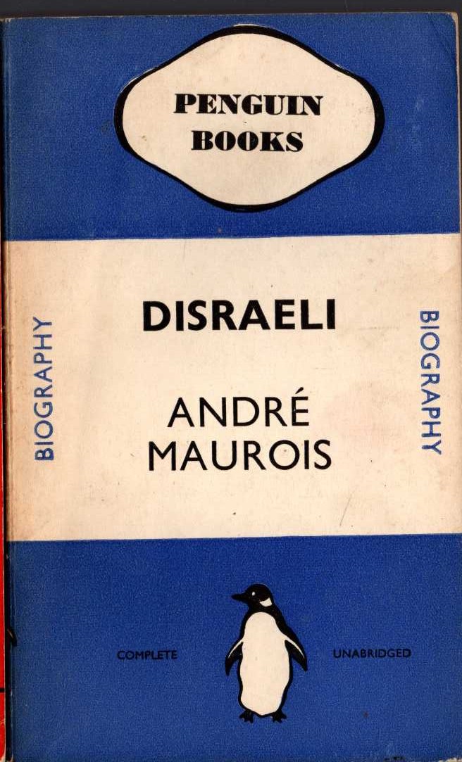 Andre Maurois  DISRAELI front book cover image