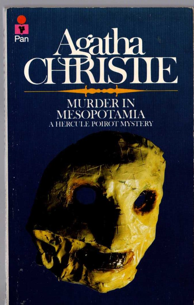 Agatha Christie  MURDER IN MESOPOTAMIA front book cover image