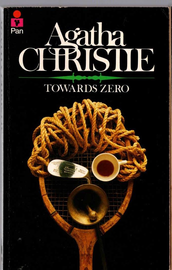 Agatha Christie  TOWARDS ZERO front book cover image