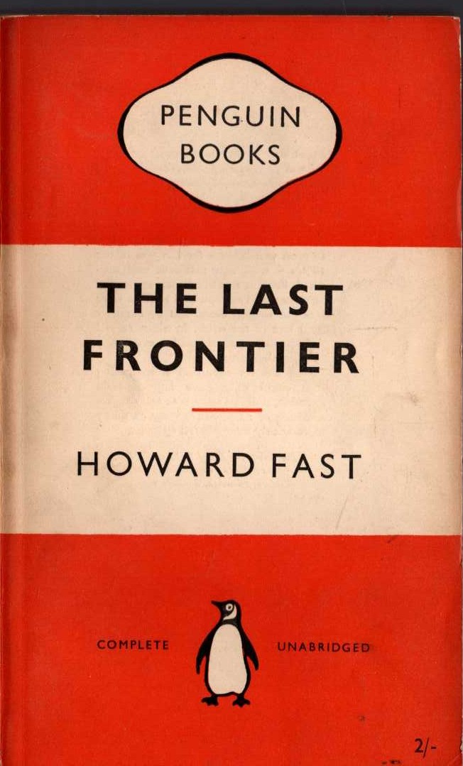 Howard Fast  THE LAST FRONTIER front book cover image