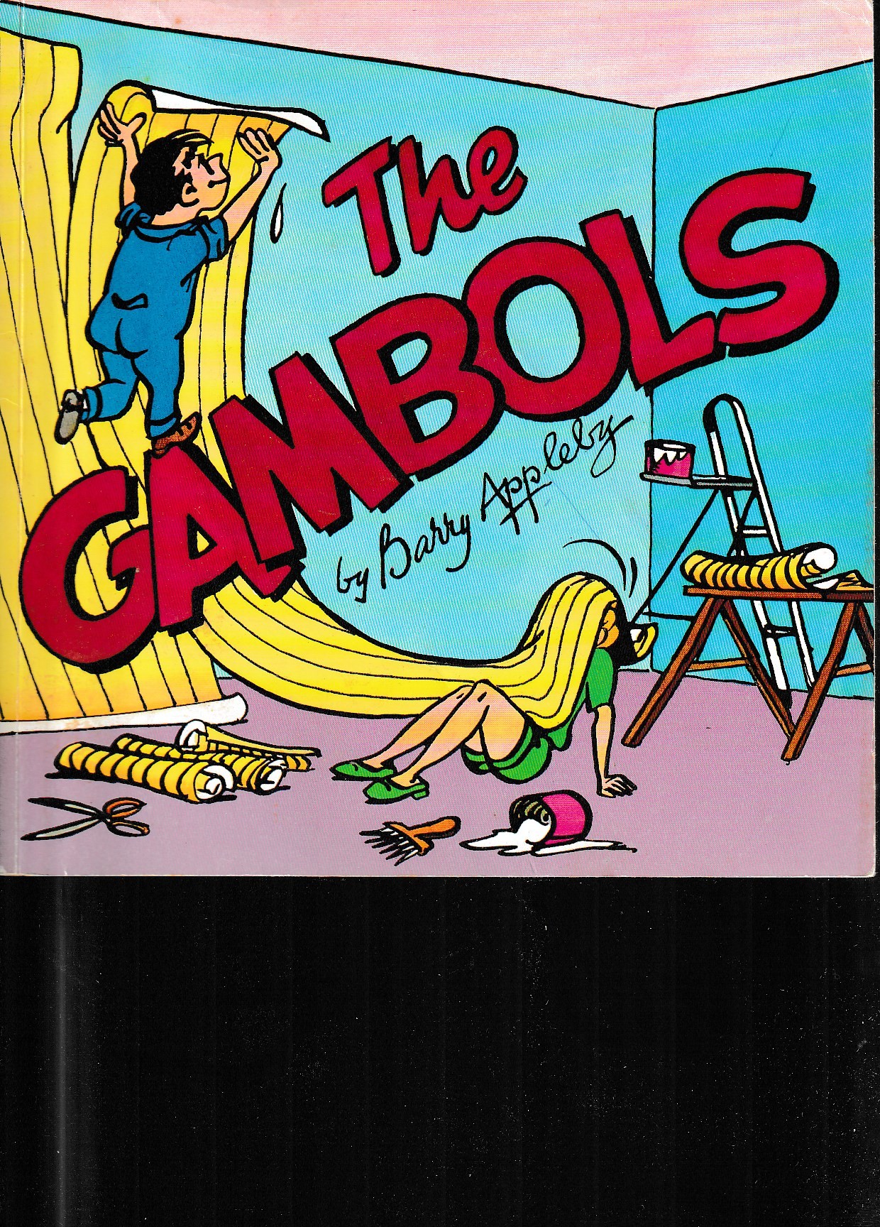 Barry Appleby  THE GAMBOLS 40 front book cover image