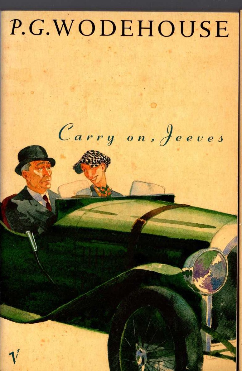 P.G. Wodehouse  CARRY ON, JEEEVES front book cover image