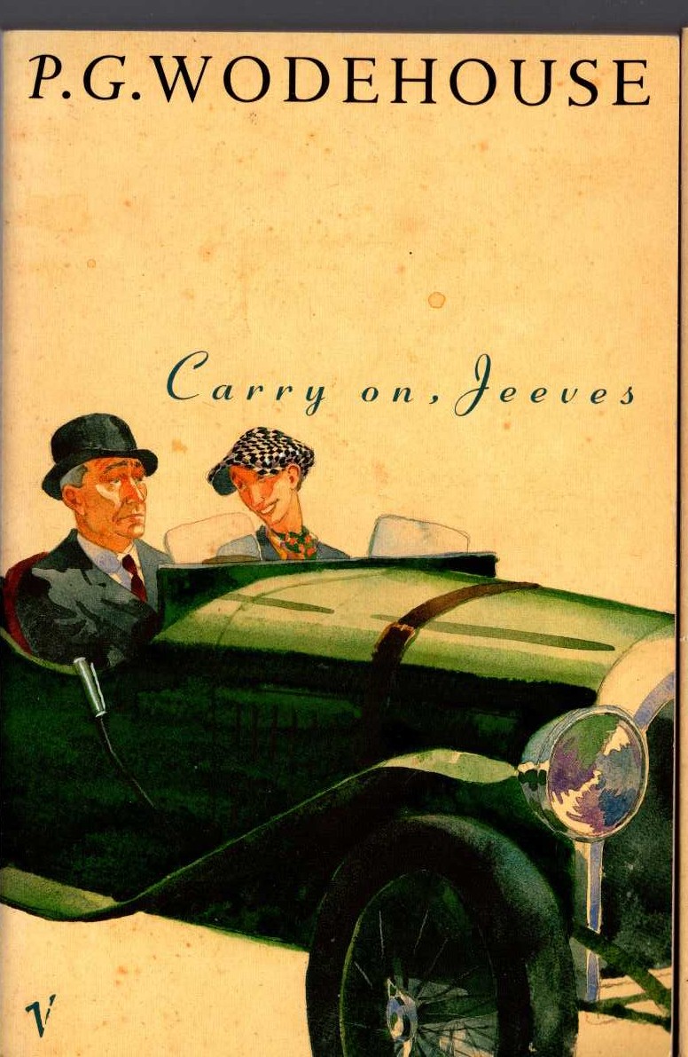 P.G. Wodehouse  CARRY ON, JEEVES front book cover image