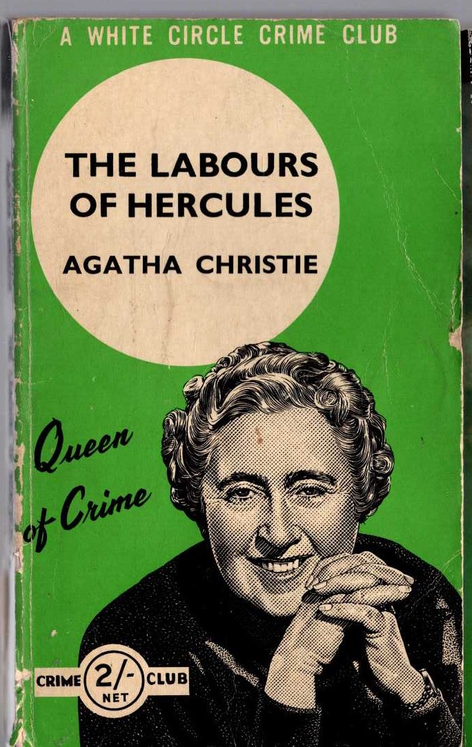 Agatha Christie  THE LABOURS OF HERCULES front book cover image