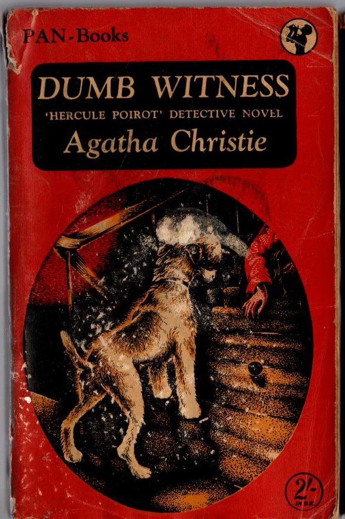 Agatha Christie  DUMB WITNESS front book cover image