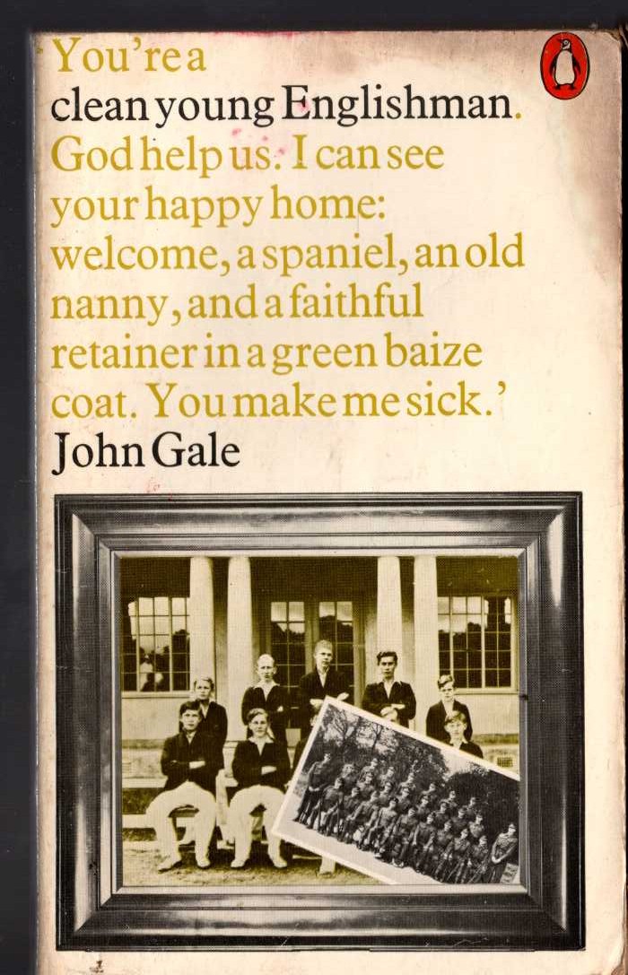 John Gale  CLEAN YOUNG ENGLISHMAN front book cover image