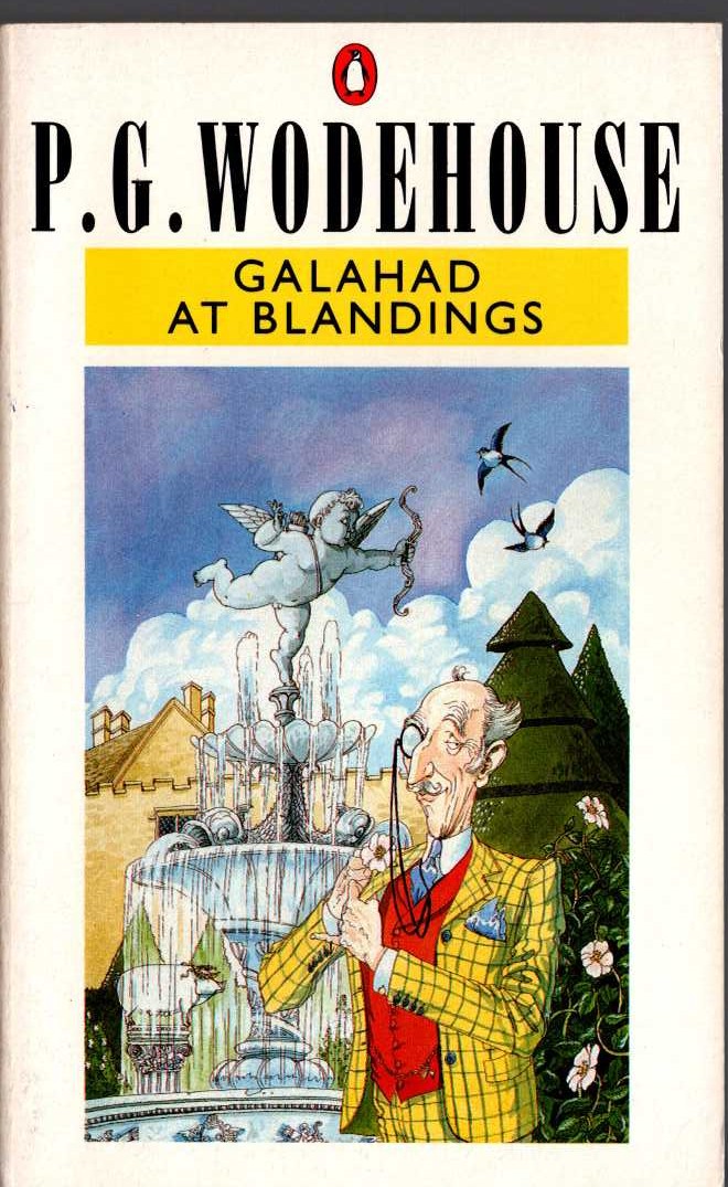 P.G. Wodehouse  GALAHAD AT BLANDINGS front book cover image