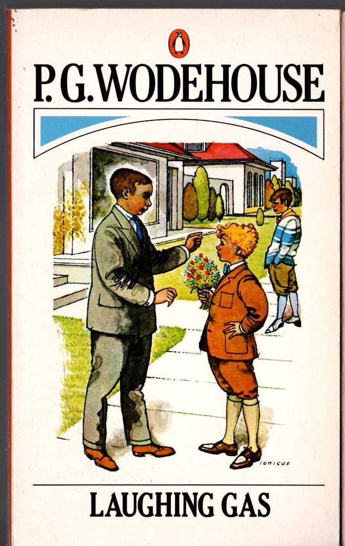 P.G. Wodehouse  LAUGHING GAS front book cover image