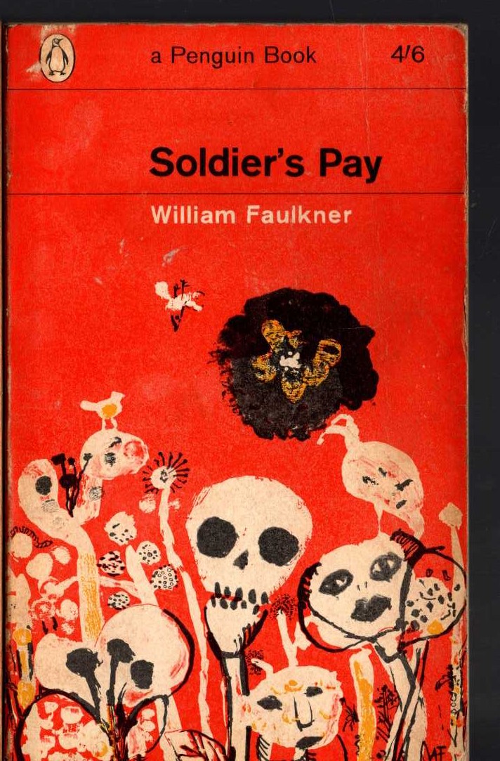 William Faulkner  SOLDIERS' PAY front book cover image
