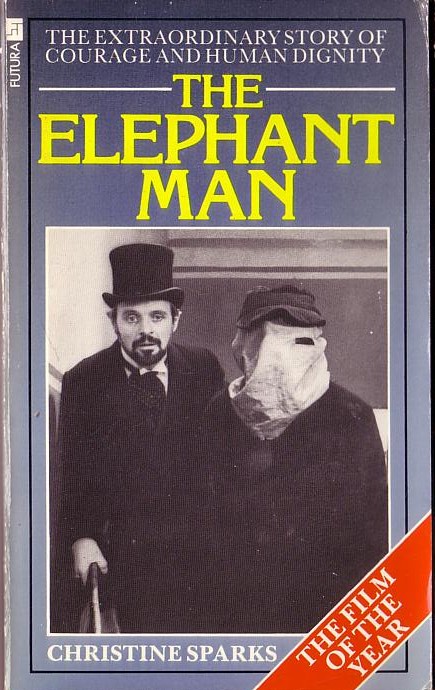 Christine Sparks  THE ELEPHANT MAN (Anthony Hopkins) front book cover image