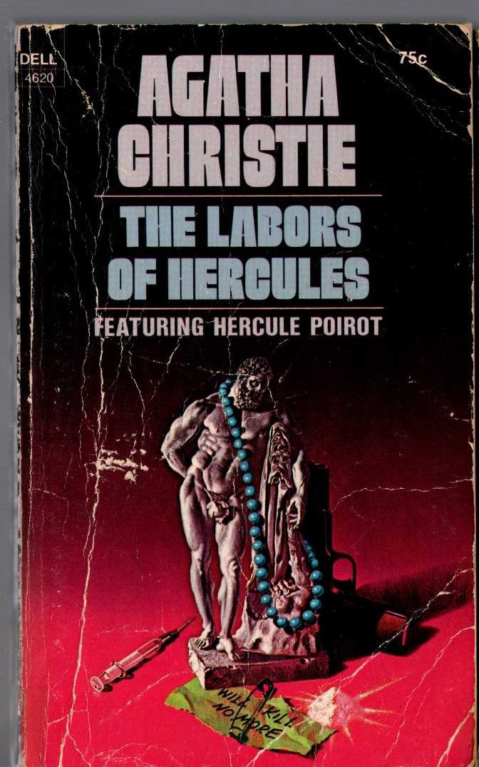 Agatha Christie  THE LABORS OF HERCULES front book cover image