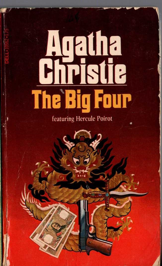 Agatha Christie  THE BIG FOUR front book cover image