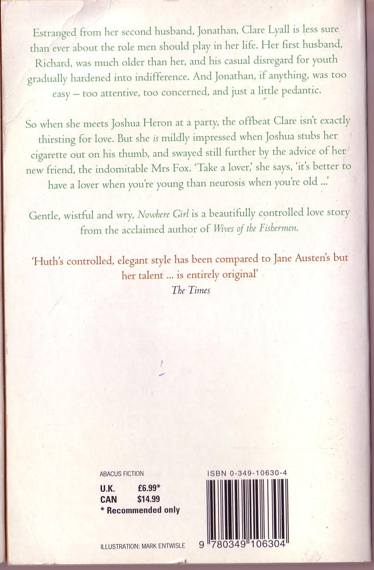 Anya Seton  GREEN DARKNESS magnified rear book cover image