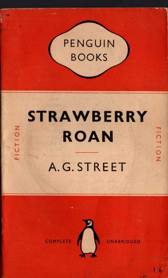 A.G. Street  STRAWBERRY ROAN front book cover image