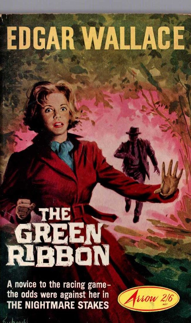 Edgar Wallace  THE GREEN RIBBON front book cover image