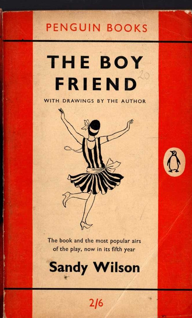 Sandy Wilson  THE BOY FRIEND front book cover image
