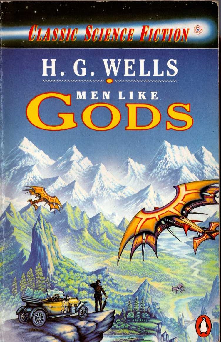 H.G. Wells  MEN LIKE GODS front book cover image