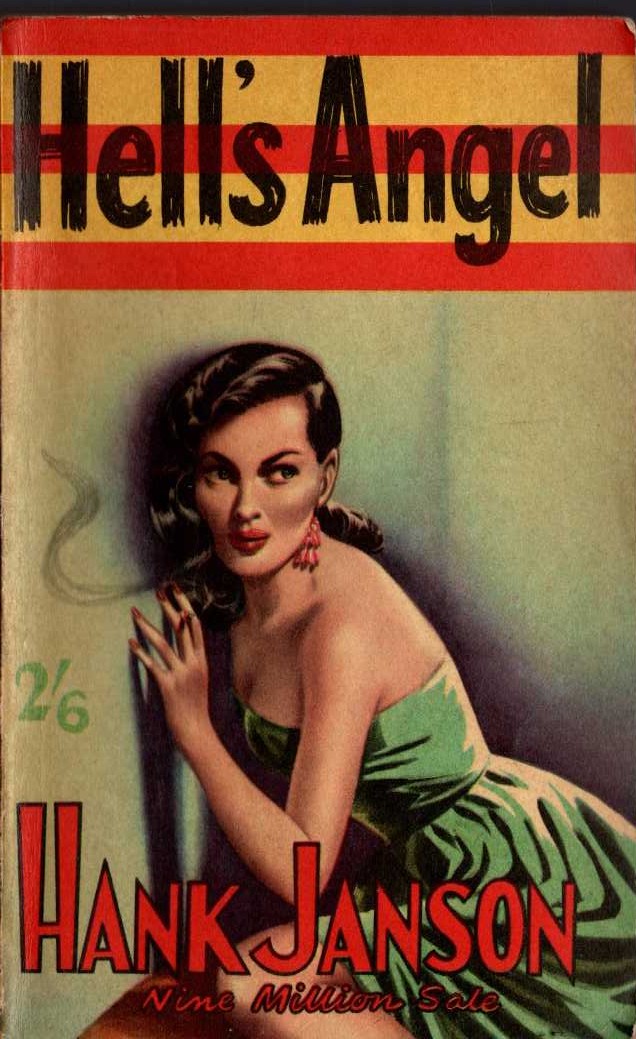 Hank Janson  HELL'S ANGEL front book cover image