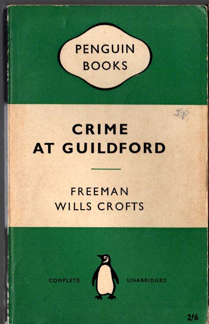 Freeman Wills Crofts  CRIME AT GUILDFORD front book cover image