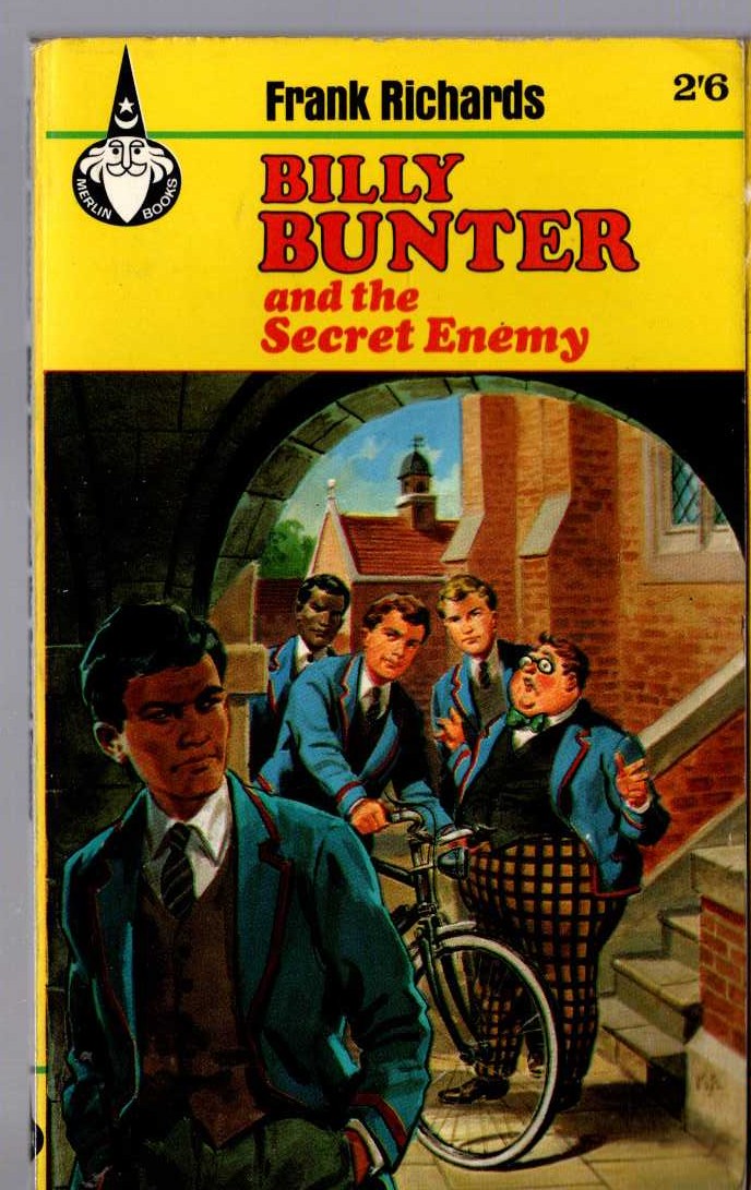 Frank Richards  BILLY BUNTER AND THE SECRET ENEMY front book cover image