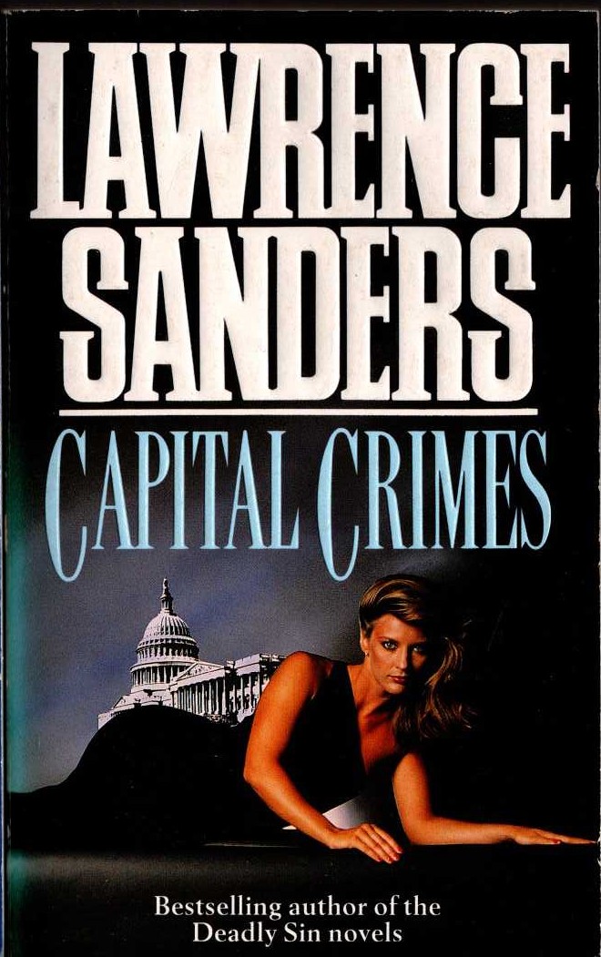 Lawrence Sanders  CAPITAL CRIMES front book cover image