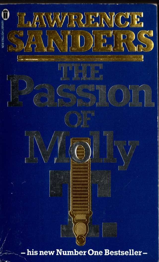Lawrence Sanders  THE PASSION OF MOLLY T. front book cover image
