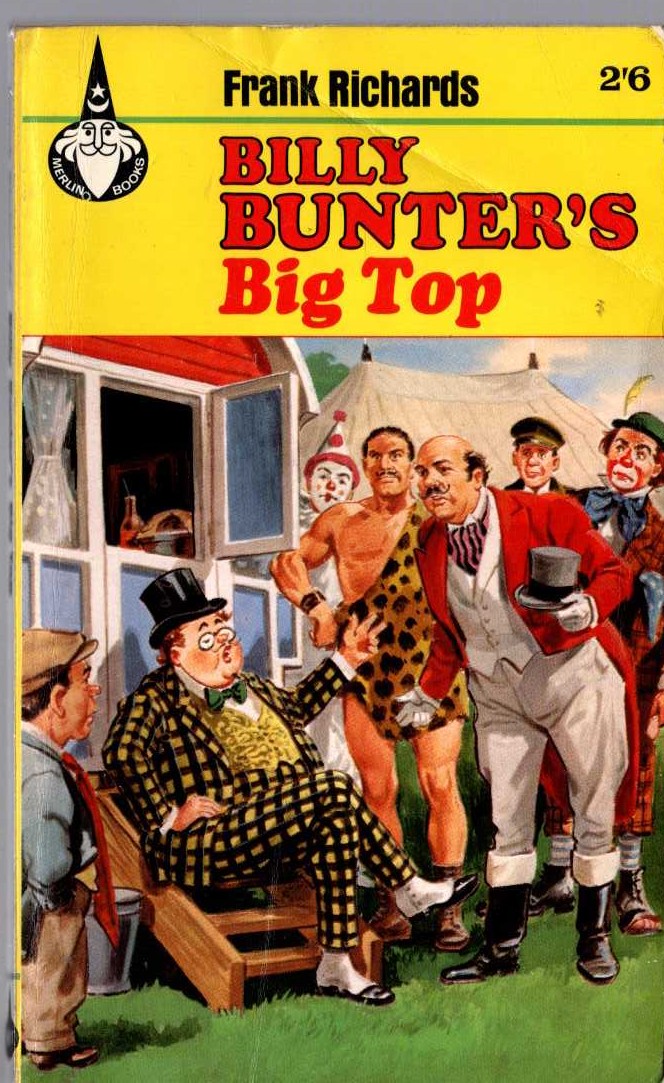 Frank Richards  BILLY BUNTER'S BIG TOP front book cover image