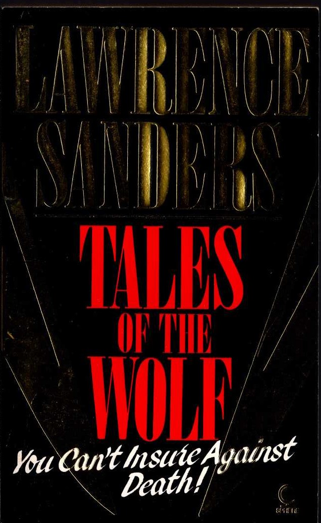 Lawrence Sanders  TALES OF THE WOLF front book cover image