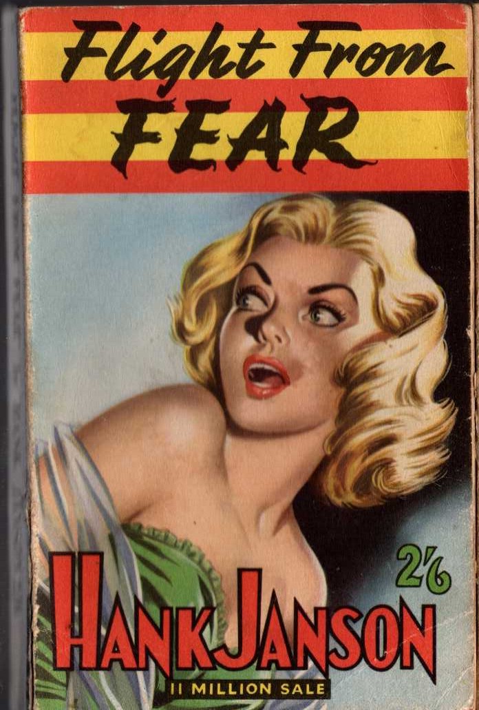 Hank Janson  FLIGHT FROM FEAR front book cover image