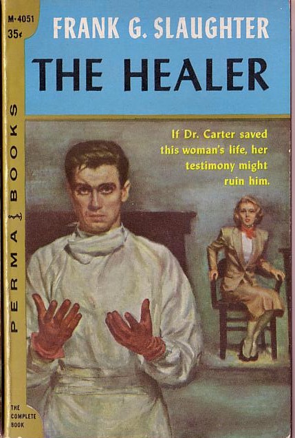 Frank G. Slaughter  THE HEALER front book cover image