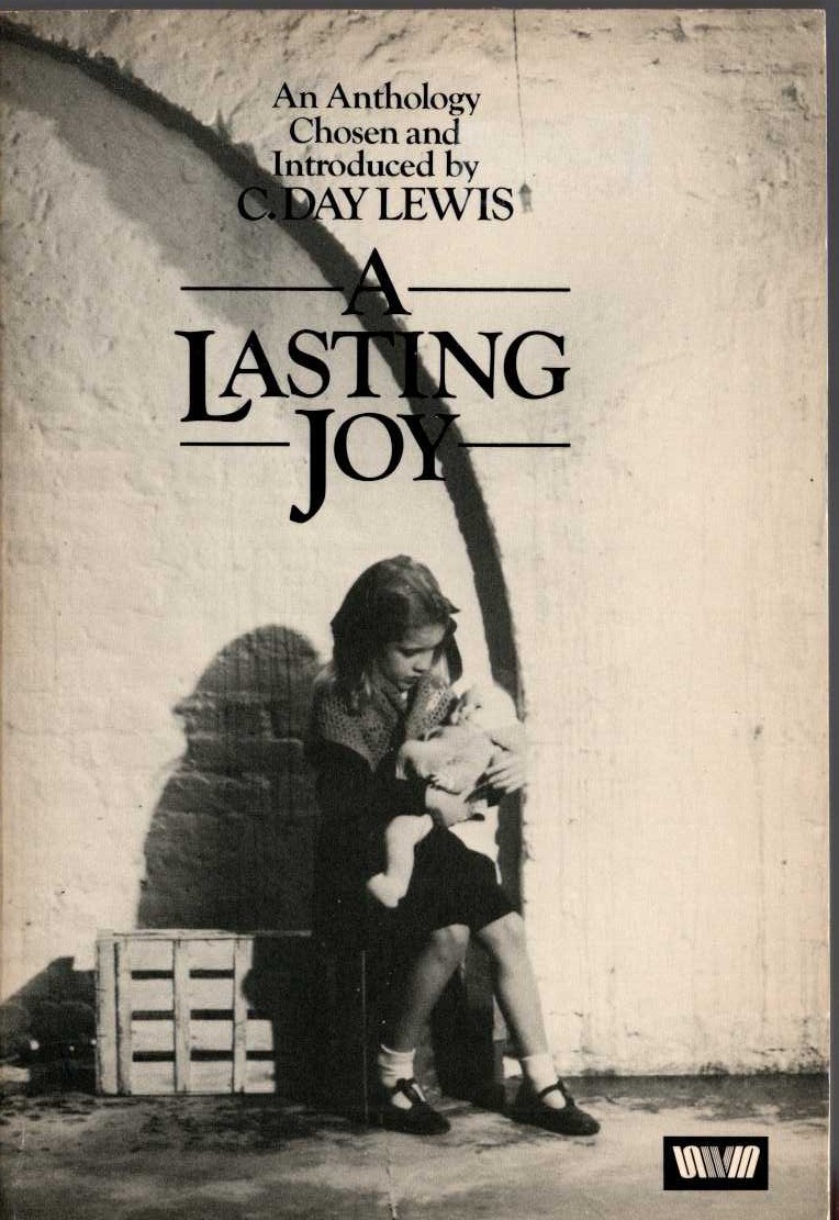 C.Day Lewis  A LASTING JOY front book cover image
