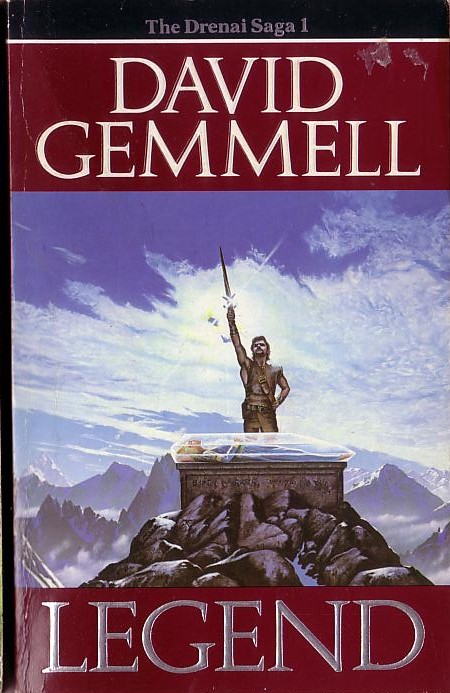 David Gemmell  LEGEND front book cover image