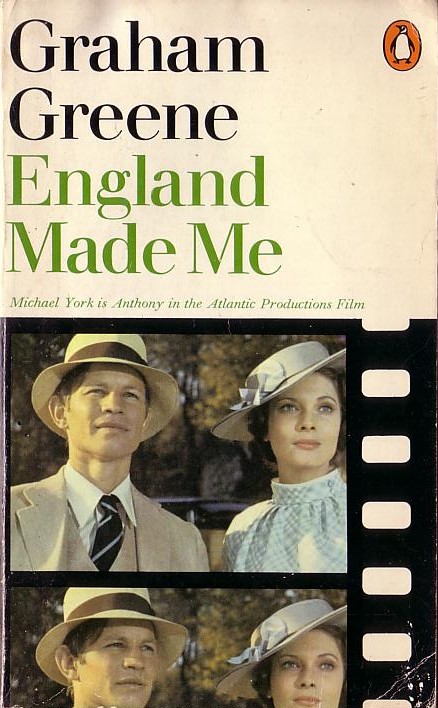 Graham Greene  ENGLAND MADE ME (Michael York) front book cover image