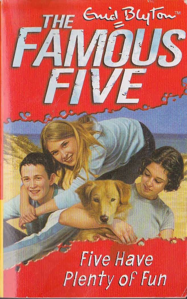Enid Blyton  FIVE HAVE PLENTY OF FUN front book cover image