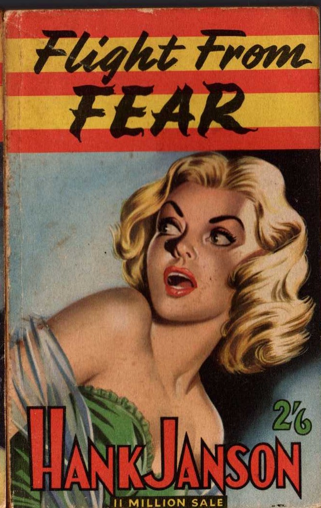 Hank Janson  FLIGHT FROM FEAR front book cover image