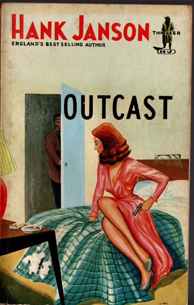 Hank Janson  OUTCAST front book cover image