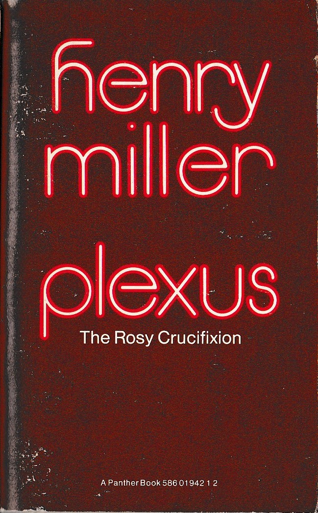 Henry Miller  PLEXUS front book cover image