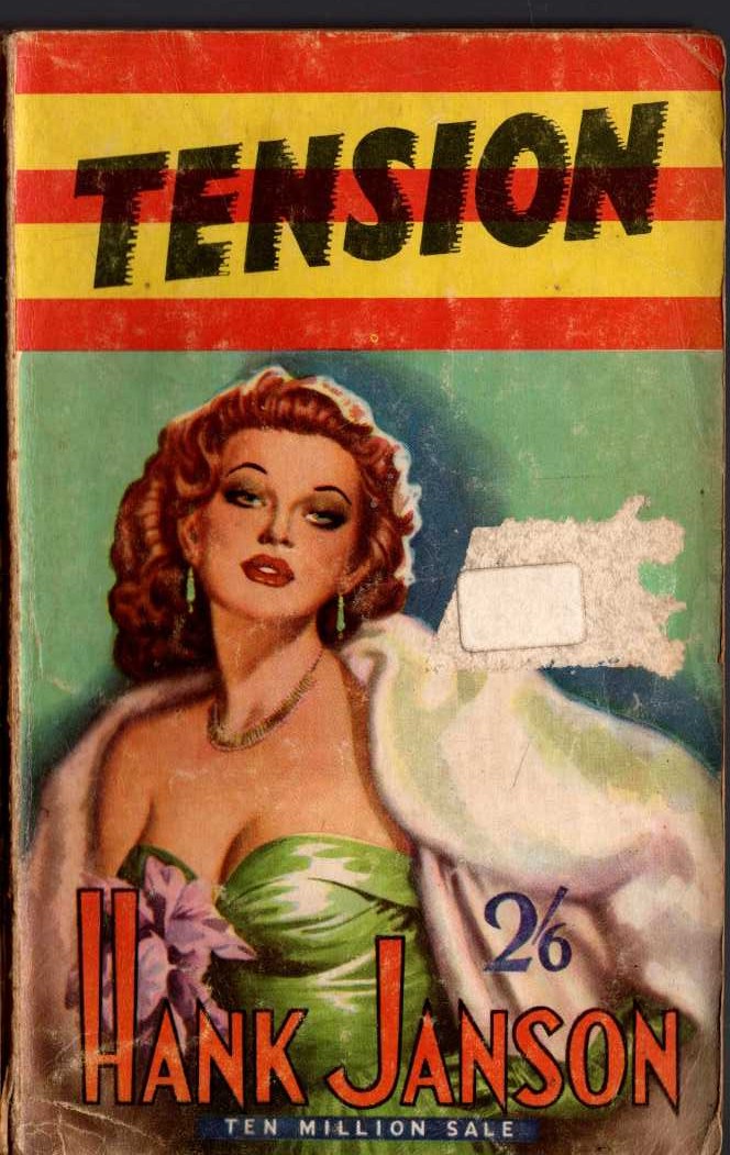 Hank Janson  TENSION front book cover image
