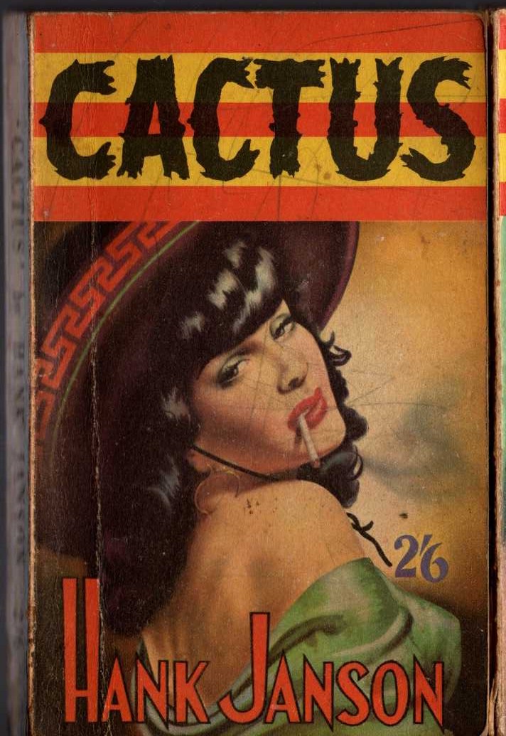 Hank Janson  CACTUS front book cover image