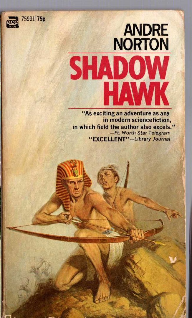 Andre Norton  SHADOW HAWK front book cover image