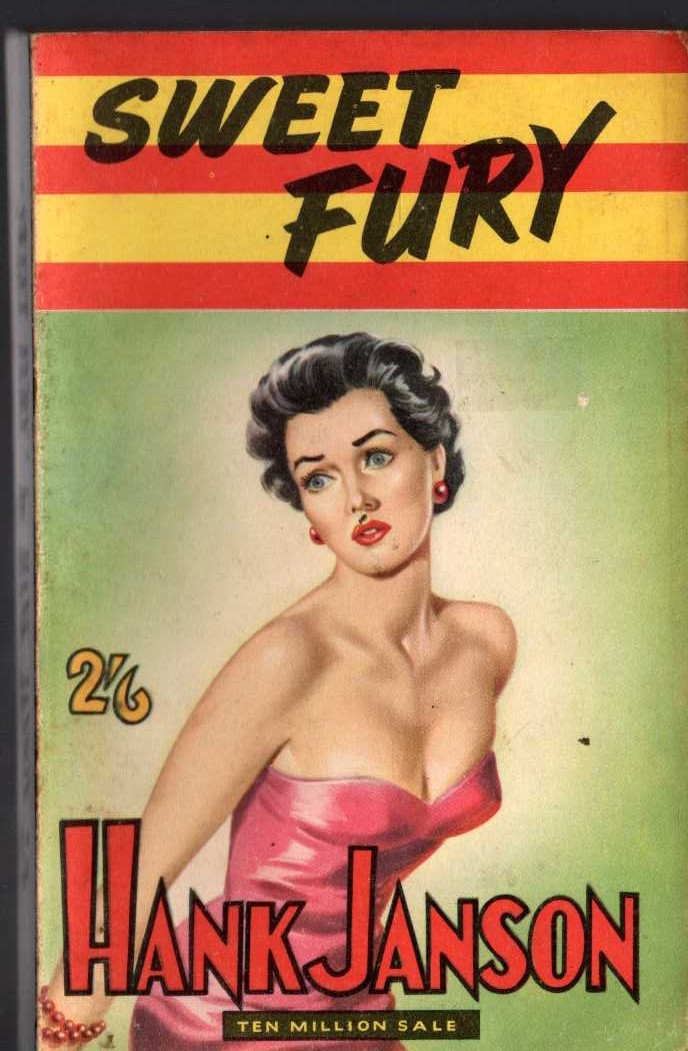 Hank Janson  SWEET FURY front book cover image