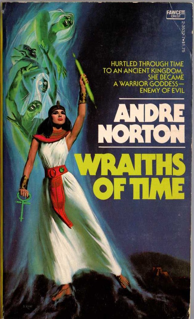 Andre Norton  WRAITHS OF TIME front book cover image