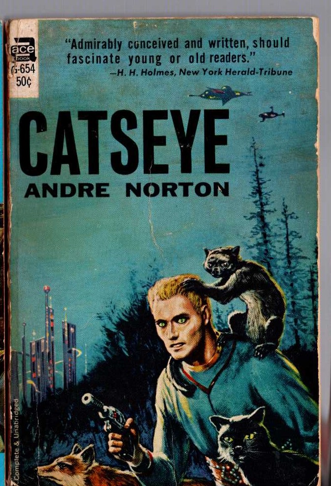 Andre Norton  CATSEYE front book cover image