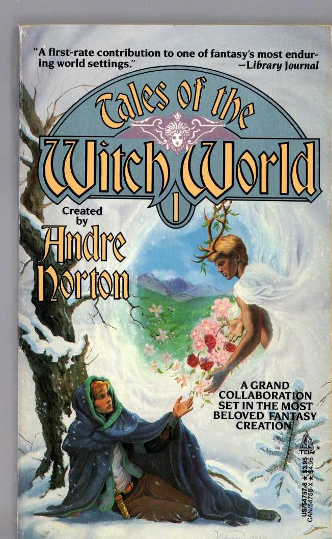 (Andre Norton introduces and contributes to) TALES OF THE WITCH WORLD (1) front book cover image