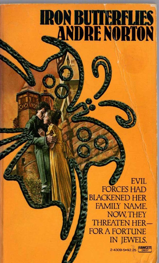 Andre Norton  IRON BUTTERFLIES front book cover image