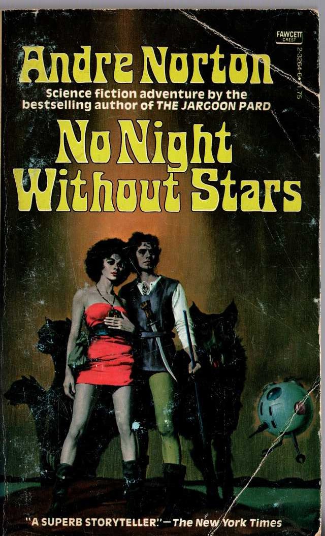 Andre Norton  NO NIGHT WITHOUT STARS front book cover image