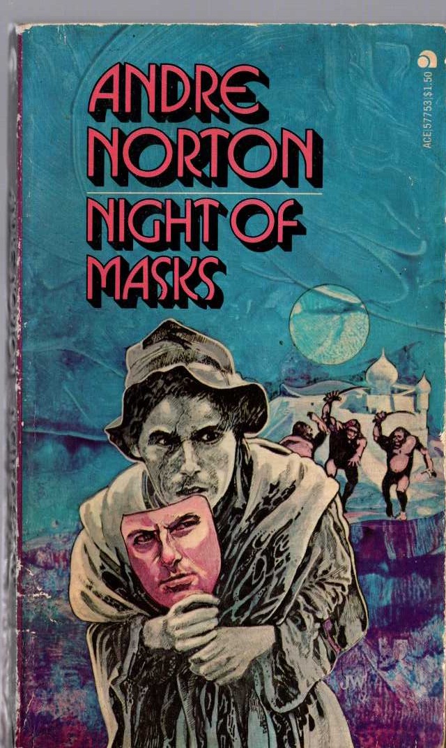 Andre Norton  NIGHT OF MASKS front book cover image